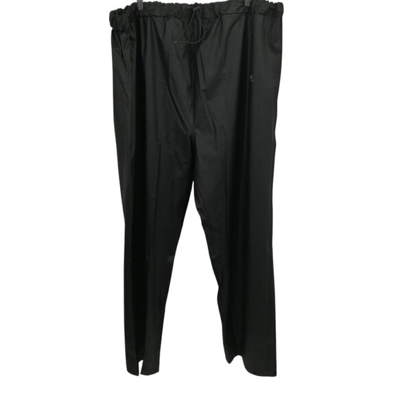 Helly Hansen Voss Rain Pants Size 5XL Black Pull On  Waterproof Drawstring New - Picture 1 of 11